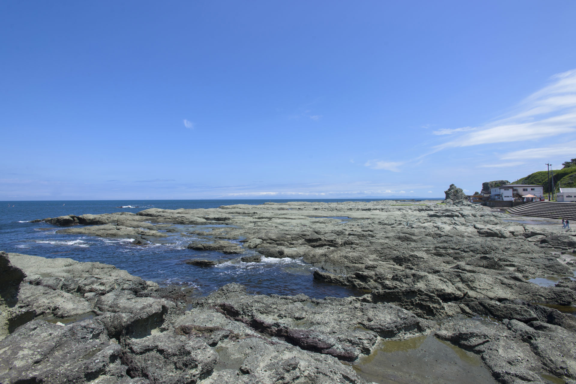 雄大な海が広がる千畳敷海岸